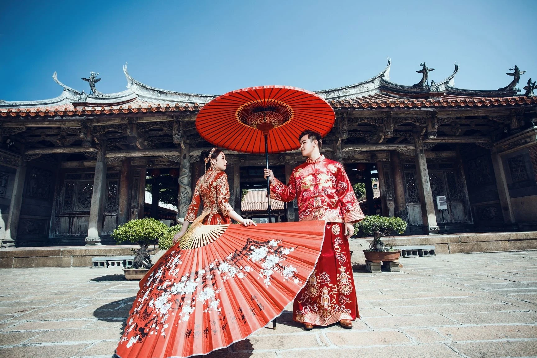 中式婚紗照2