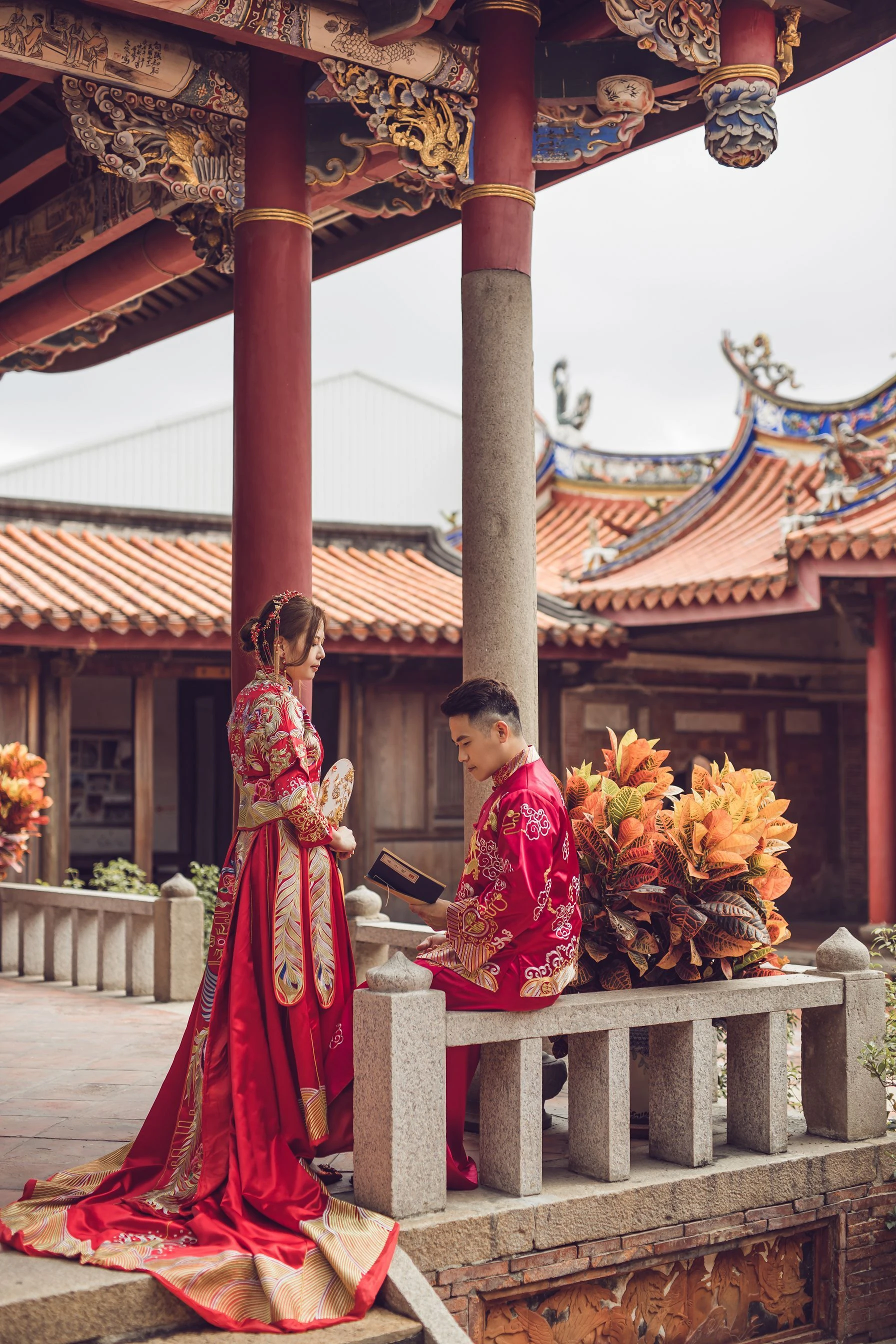 中式婚紗照9