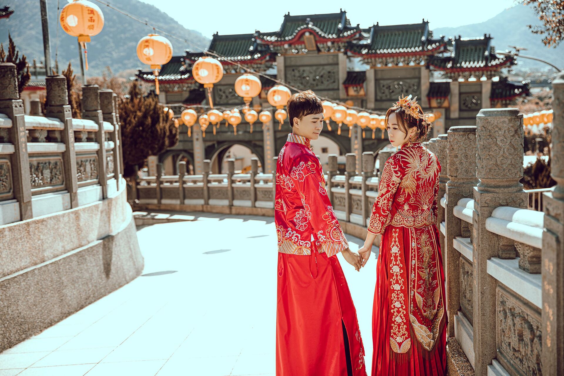 中式婚紗照8